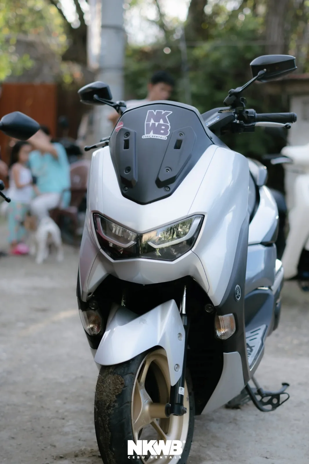 Yamaha NMAX 155 — detail shot